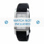 Burberry watch strap BU1083 Rubber / plastic Black