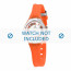 Calypso watch strap K5163-6 Rubber / plastic Orange