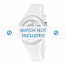 Calypso watch strap K5576-1 Rubber / plastic White