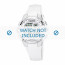 Calypso watch strap K5617-1 / K5617-2 / K5617-3 Rubber / plastic White