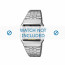 Casio watch strap  A500WEA-1EF / A500WEA-1 Steel Silver 18mm 
