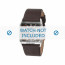 Diesel watch strap DZ1293 Leather Dark brown