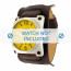 Diesel watch strap DZ1213 Leather Brown 28mm