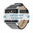 Diesel watch strap DZ1342 Leather Black 32mm