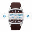 Diesel watch strap DZ1528 Leather Brown 22mm