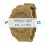 Diesel watch strap DZ1532 Silicone Beige 24mm