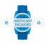Diesel watch strap DZ1592 Silicone Blue 24mm
