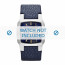 Diesel watch strap DZ1636 Leather Blue 27mm