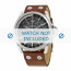 Diesel watch strap DZ1716 Leather Brown 24mm