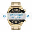 Diesel watch strap DZ4342 Metal Gold 24mm