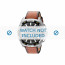 Diesel watch strap DZ4393 Leather Brown 24mm