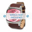 Diesel watch strap DZ5215 Leather Brown 25mm