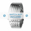 Diesel watch strap DZ7080 Stainless steel Silver 30mm