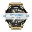 Diesel watch strap DZ7333 Metal Gold 28mm
