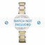 DKNY watch strap NY8747 Stainless steel Gold 28mm