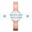 DKNY watch strap NY2400 Metal Rosé 18mm
