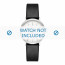 DKNY watch strap NY2506 Leather Black 18mm