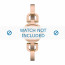 DKNY watch strap NY8542 Metal Rosé 6mm