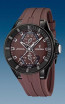 Festina watch strap F16612/2 Rubber Brown 18mm 