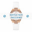 Guess watch strap W0300L2 Silicone White 21mm