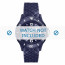 Ice Watch watch strap 007271 Leather Blue 20mm + standard stitching