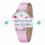 Ice Watch watch strap 013373 Leather Pink 18mm