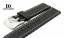 Danish Design watch strap IQ13Q713 Leather Black 23mm 