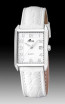 Watch strap Lotus 15625.2 Leather White