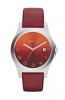 Watch strap Marc by Marc Jacobs MBM1319 Leather Red 18mm