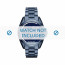 Michael Kors watch strap MKT5006 Metal Blue 22mm