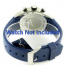 Nautica watch strap A23002G Rubber Blue 28mm 