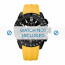 Nautica watch strap A18599G Rubber / plastic Yellow