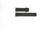 Skagen watch strap 833XLSLB / 833XLSLN Leather Black 25mm