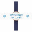 Skagen watch strap SKW2592 Leather Blue