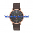 Skagen watch strap SKW6213 Leather Brown 20mm 