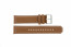 Seiko watch strap SRPA75K1 / 4R35 01N0 / M0FP71BN0 Leather Cognac 21mm + white stitching