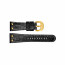 TW Steel watch strap TWB88 Leather Black 25mm + white stitching