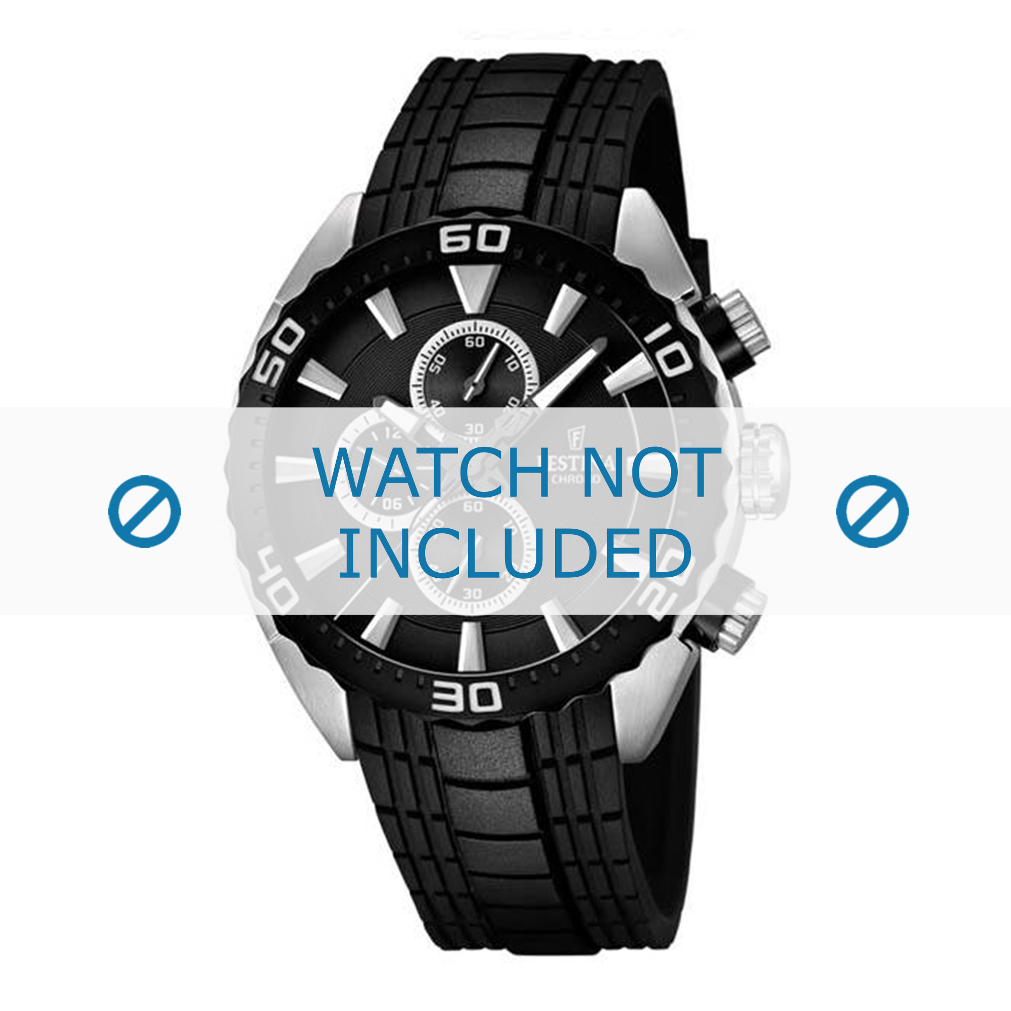 Watch band Festina F16664-4 Rubber 23mm