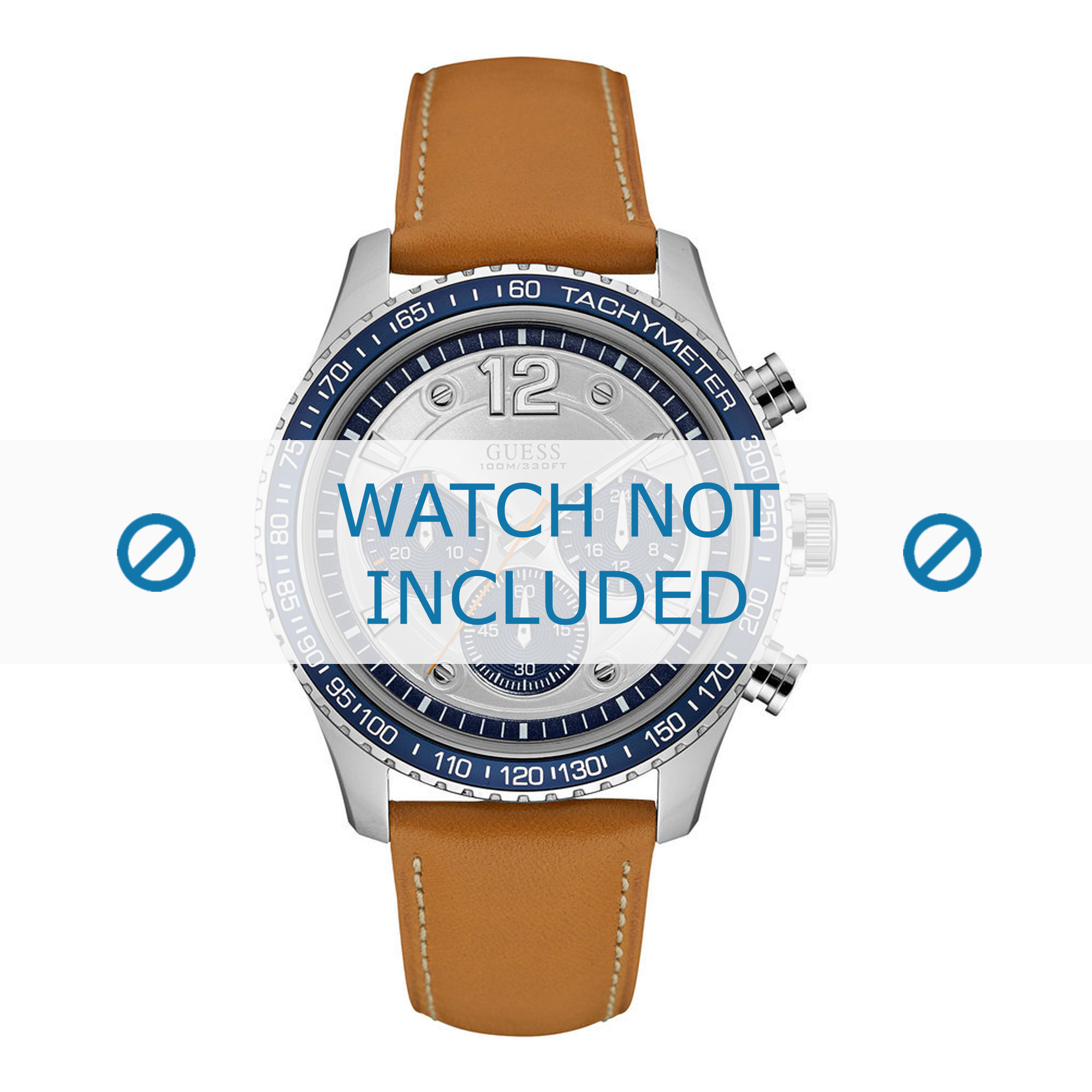 Guess watch strap W0970G1 Mens Fleet Guess Order online