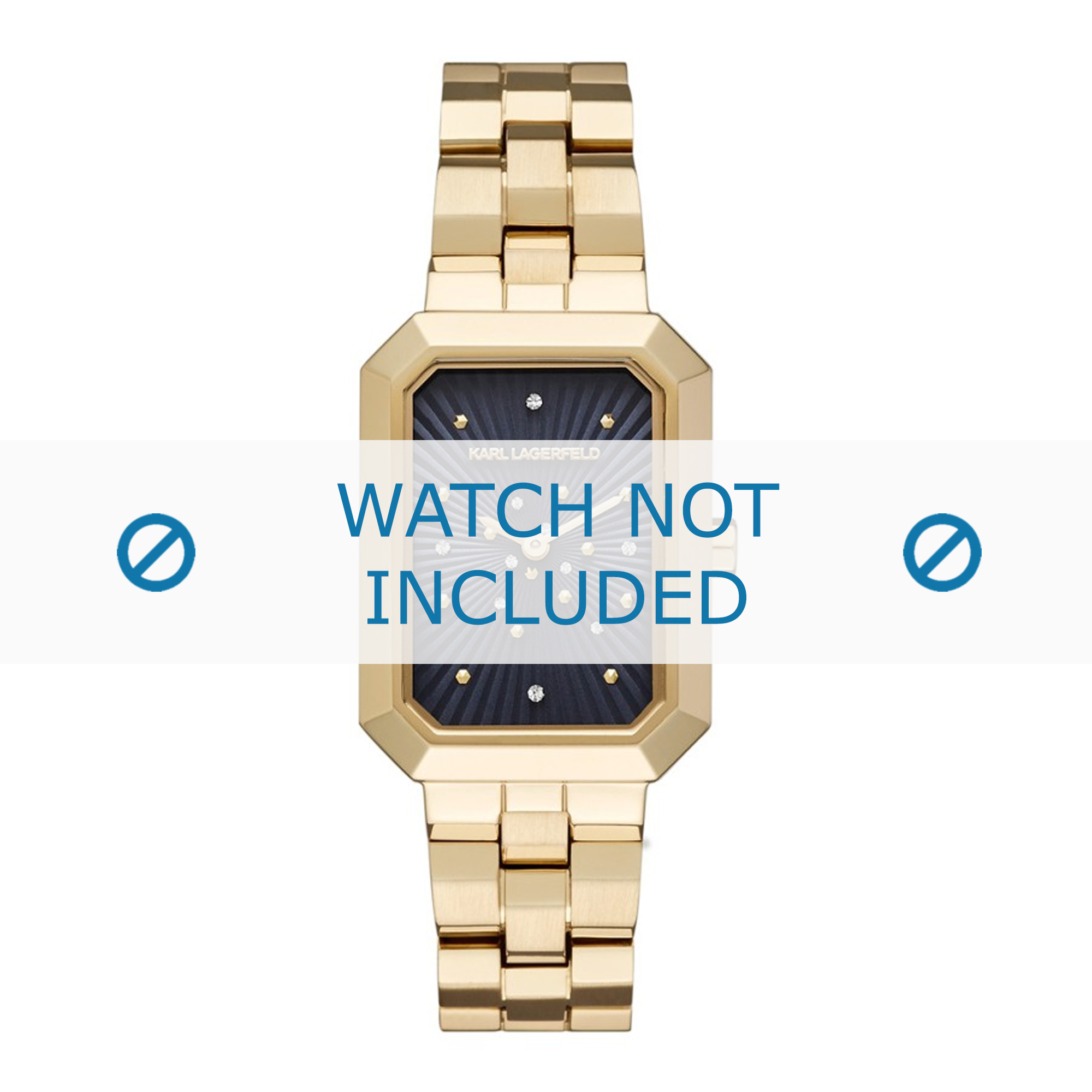 Karl lagerfeld best sale watch gold