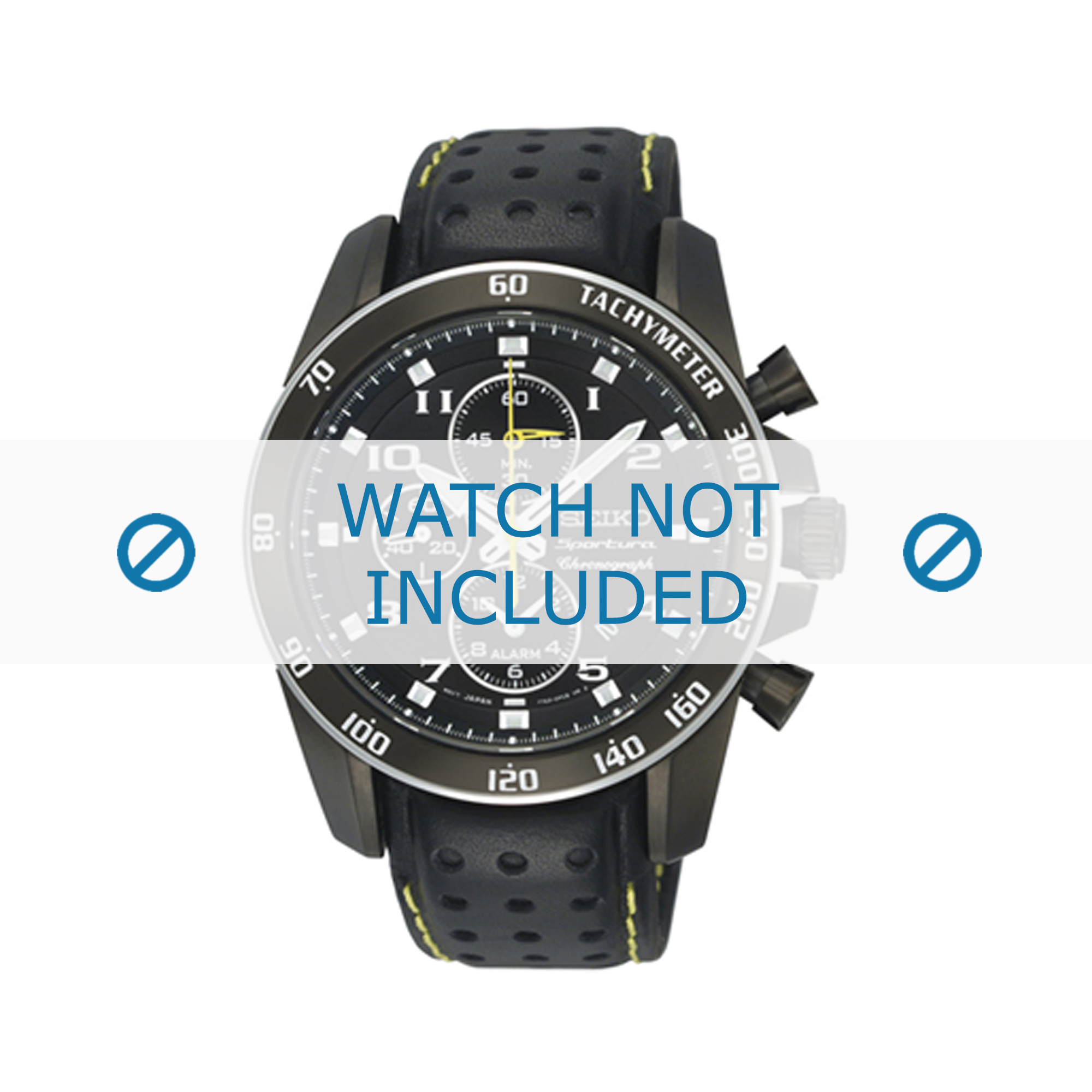 Watch strap Seiko 7T62-0KV0 (04B) / SNAE67P1 / L01M012M0 Leather 21mm