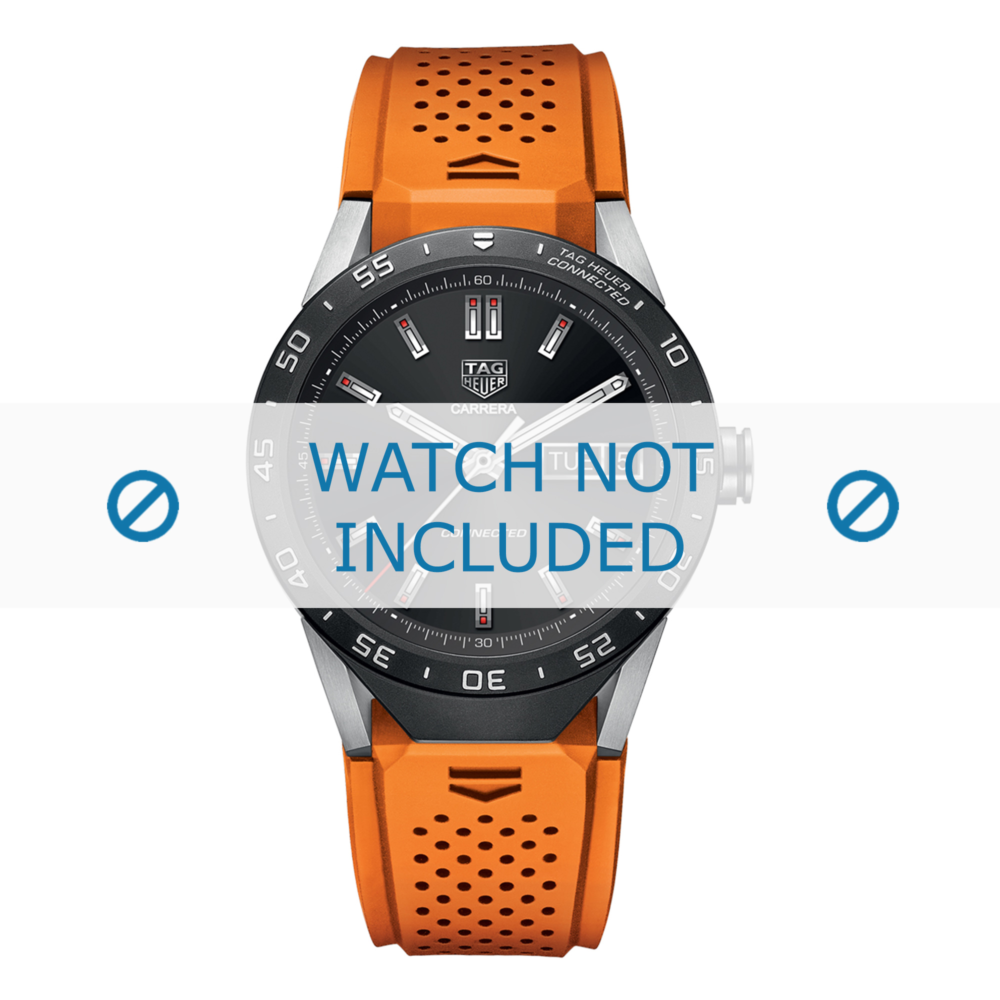 Tag heuer orange strap top